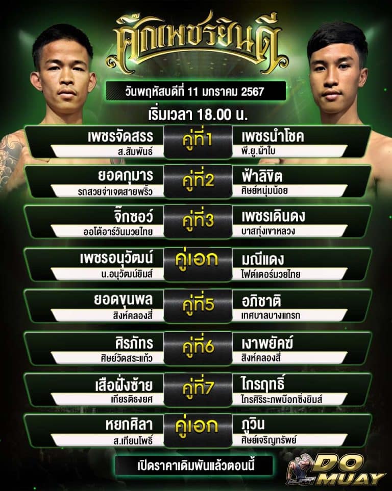 ตารางมวย11-01-67